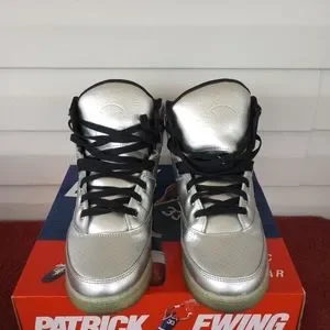 Ewing Athletics 33 HI Platinum/Black Patrick Ewing Basketball Shoes size 9.5 Patrick Ewing | Shoes | Ewing Athletics 33 Hi Platinumblack  main image 2